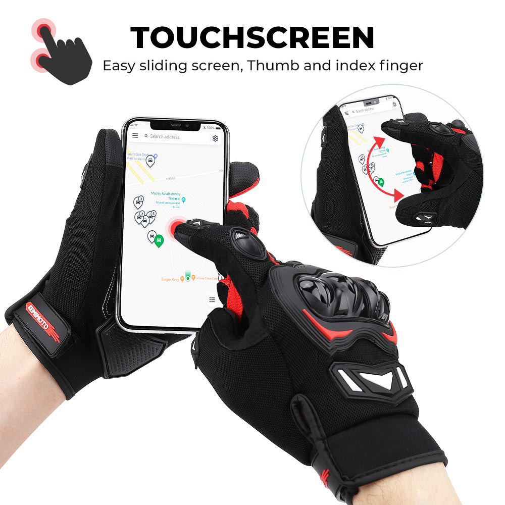KEMITOUR Summer Motorcycle Glo - Mountain Biking Gloves review and price