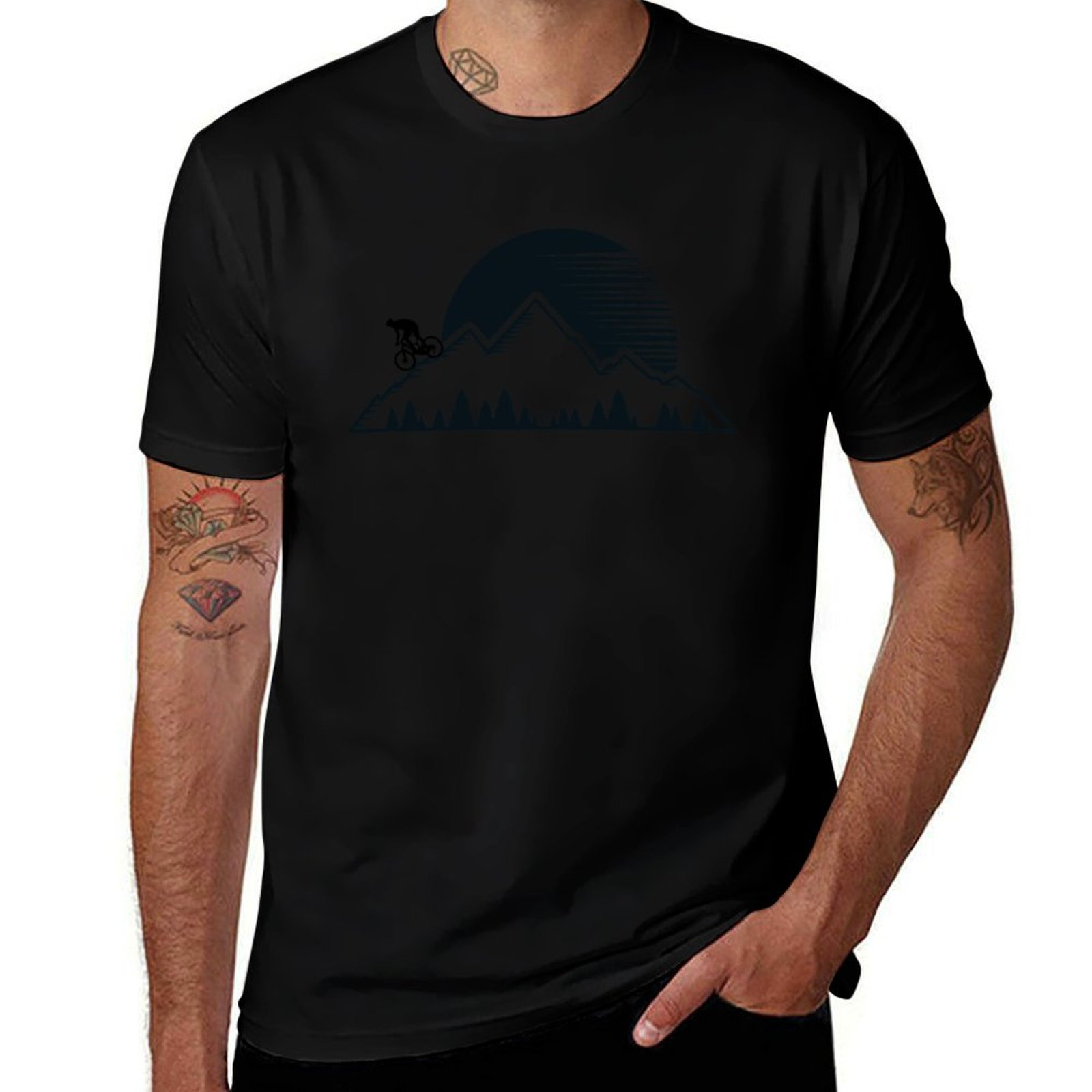 Downhill Mountain Bike T-Shirt - Mountain Biking Holidays review and price