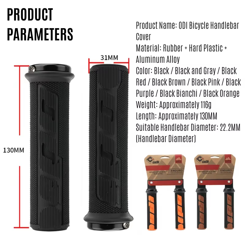 ODI RG98 Rubber Lock-on Handle - Mountain Biking Downhill review and price