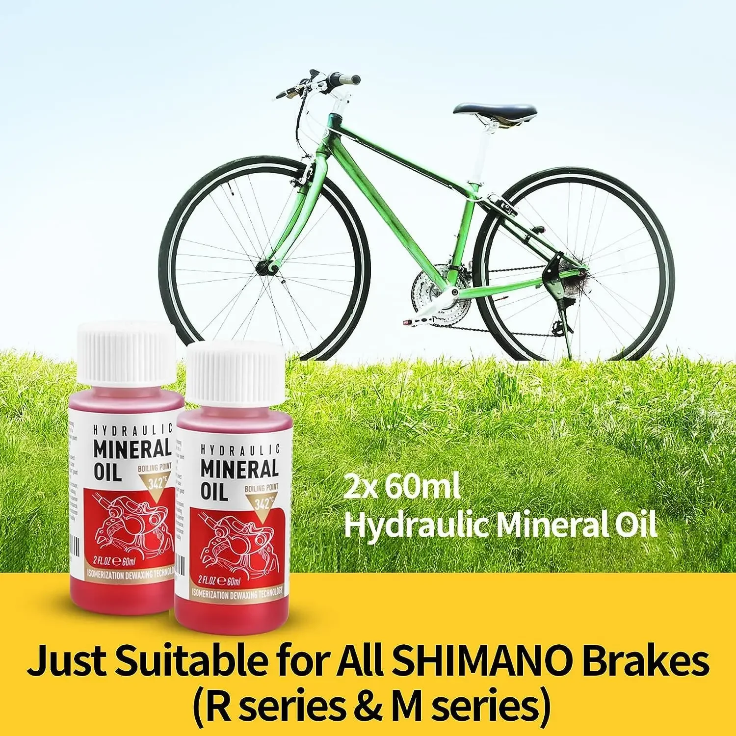 Bicycle Brake Mineral Oil 60ML - Hydraulic Brake Bleed review and price