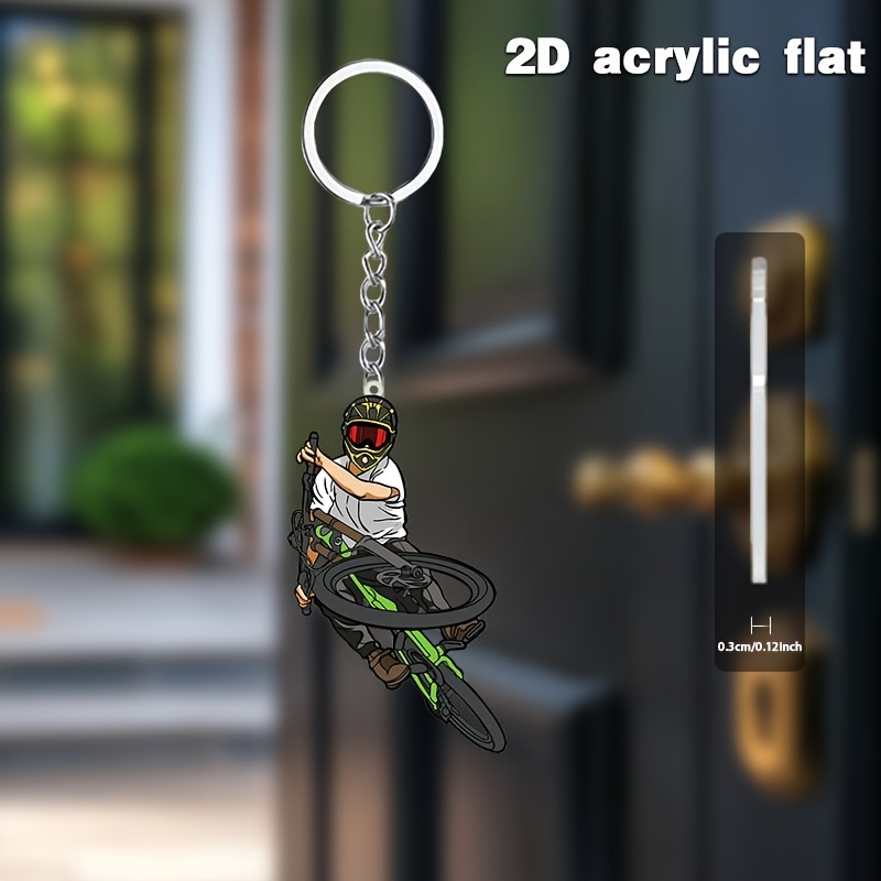 2D Cartoon Mountain Bike Athle - Mountain Biking Holidays review and price