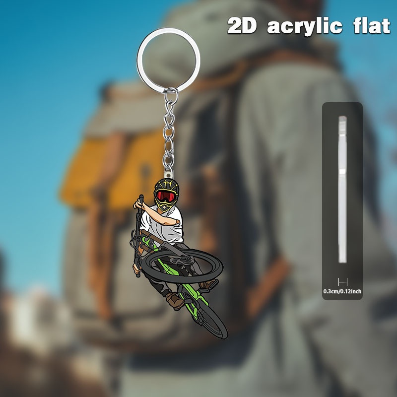 2D Cartoon Mountain Bike Athle - Mountain Biking Holidays review and price