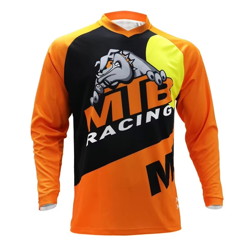 Long Sleeve MTB Racing Jersey  - Mountain Biking Downhill review and price