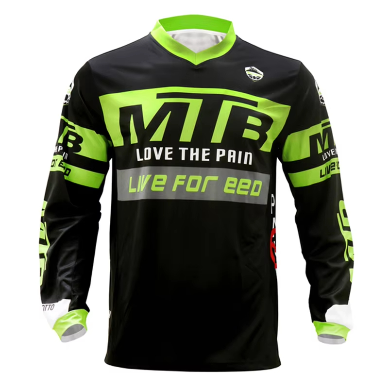 Long Sleeve MTB Racing Jersey  - Mountain Biking Downhill review and price