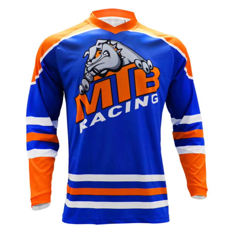 Long Sleeve MTB Racing Jersey  - Mountain Biking Downhill review and price